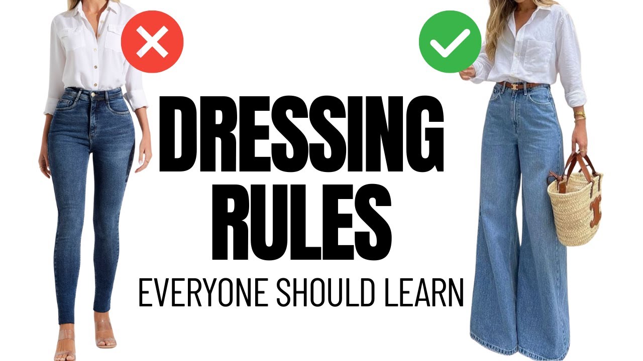 Правила одевания, которые каждая женщина должна усвоить раз и навсегда