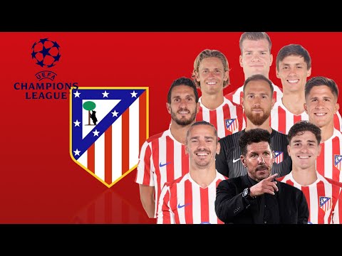 jostoto x arjuna188 - Atletico Madrid Squad Champions League 2025/2026