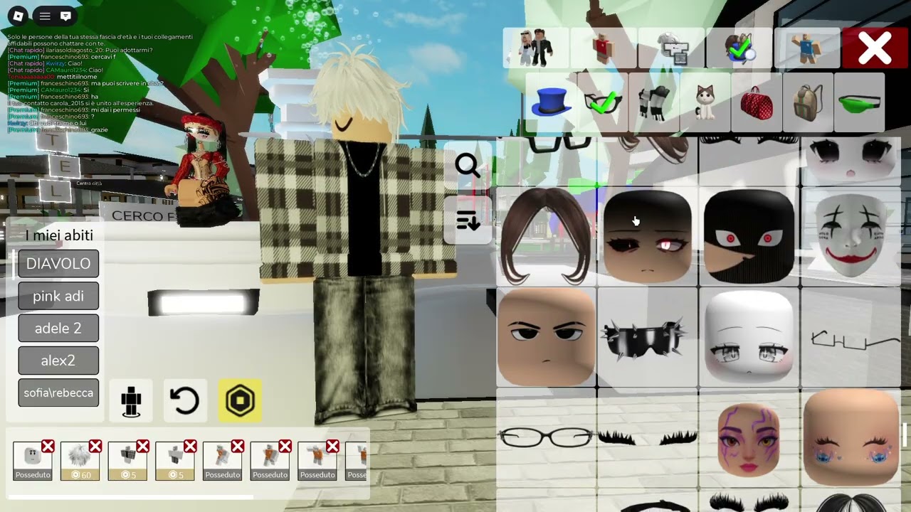 come fare senza robux un avatar super figo (per maschi)