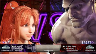 Street Fighter 6 - pepsicola (Mai) vs Richter Masters (Sagat)