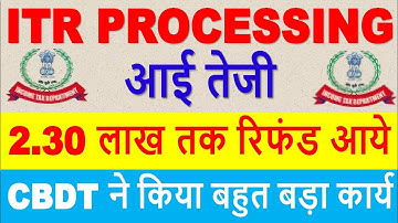 2.30 लाख Refund आये || ITR Processing Latest Update  || Not Processed? Refund Not Received?