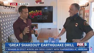 'Great California Shakeout' Earthquake Drill