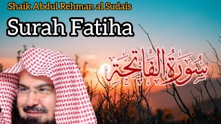 Shaikh Sudais Tilawat |Relaxing Recitation of surah fatiha With English&Urdu subtitles