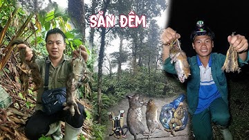 Phiêu lưu trong rừng – Tập 2 | Săn đêm may mắn và thăm bẫy thu được thành quả