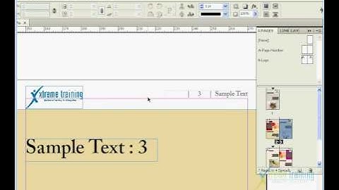 Adobe Indesign CS4 (TAMIL) MANAGING PAGES==Override Items-007.flv
