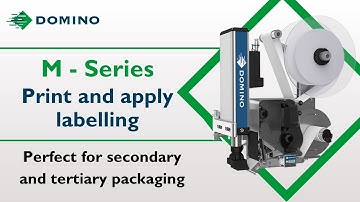 Domino M-Series: Print and Apply Labelling for Efficient Packaging Solutions