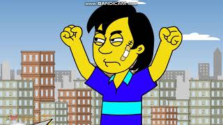 Michael destroys the city and gets grounded