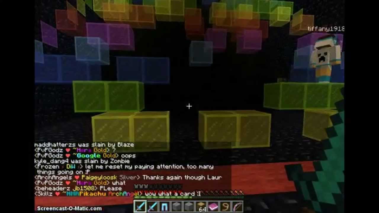 Minecraft - Stairs Parkour Minigame on Super Happy Fun Time Server ...