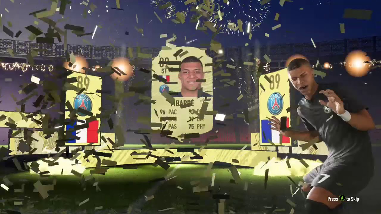 FIFA 20 - 89 Mbappe PACKED