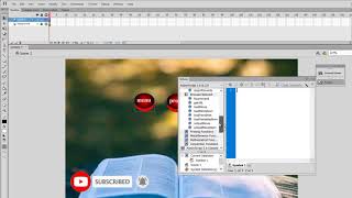 Membuat link pada tombol di adobe flash cs 6