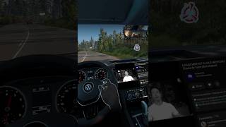 Euro Truck Simulator 2 Ultra Realista #48 | Mod Amarok | #Shorts #ETS2 #Gaming #Youtube #VR #Quest3