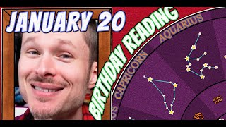 'Secret Language of Birthdays' January 20 Birthday Reading 🎡