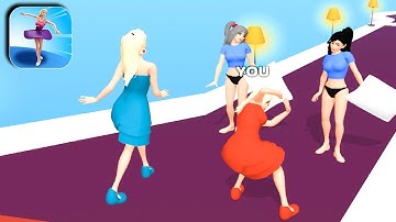 Beauty Race! Gameplay All Levels iOS, Android Walkthrough Mobile Relaxing Game Update Noob & Pro