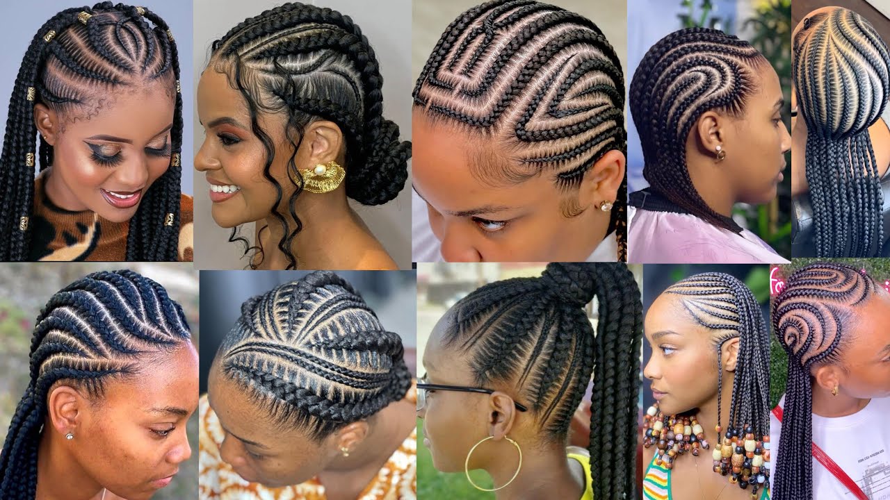 45 Newest Cornrow Braids Hairstyles for Black Women~Elegant & Stylish ...