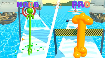 ✅ Tall Man Run Noob🆚 Tall Man Run Pro   Max Level Gameplay iOS,Android Walkthrough Mobile Game Pro