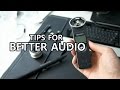 How to get the Best Audio Quality from your Microphone for YouTube Creators (MKE 600 vs. Zoom H1)