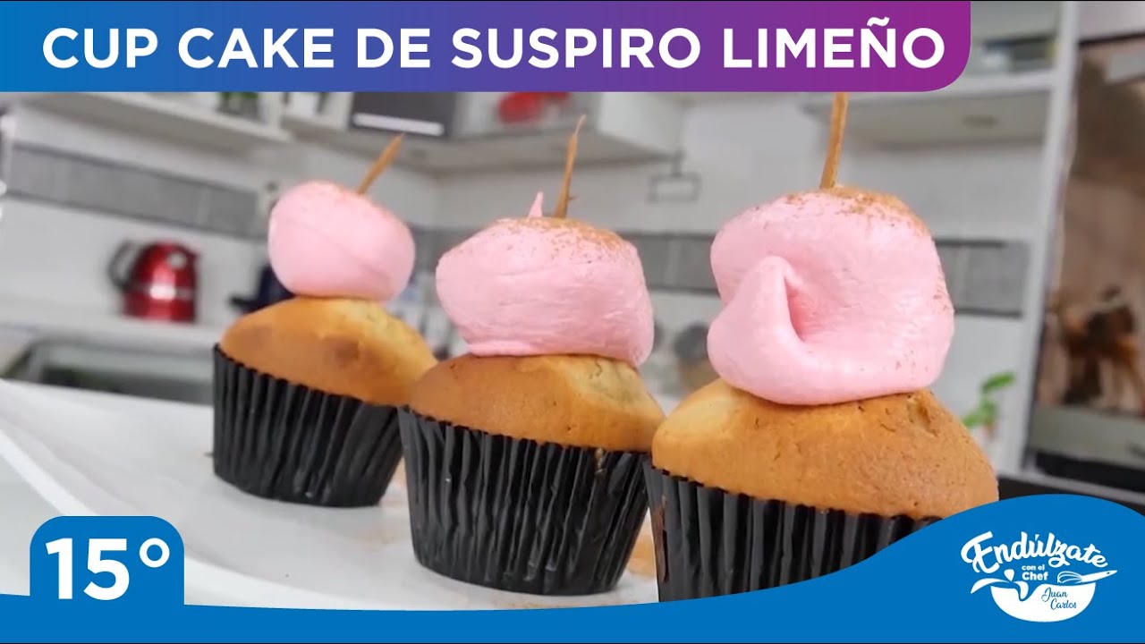 CUPCAKE DE SUSPIRO LIMEÑO | Endúlzate