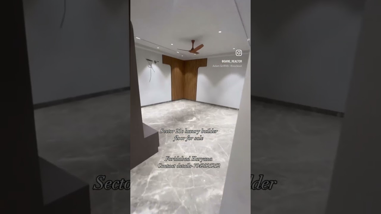 Luxury builder floor sale in sector 21c Faridabad Haryana. Contact on 7042925252