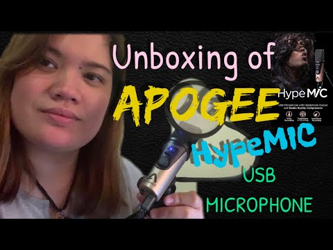 LOU YZA | Unboxing of Apogee HypeMIC USB Microphone
