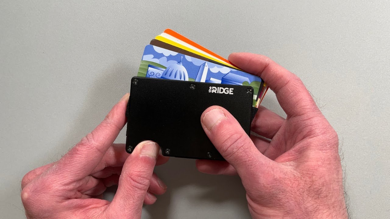 Ridge Wallet - How to install the cash strap - NEW and improved video! 4K 