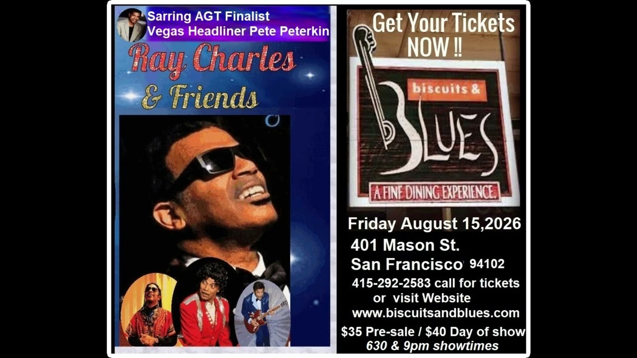 THE OSCARS, Jamie Foxx & NEW RAY CHARLES SHOW in SAN FRANCISCO