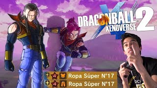 SÚPER N°17, ROPA Y ATAQUES!! - DRAGON BALL XENOVERSE 2