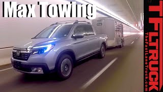 2017 Honda Ridgeline Takes On The Extreme Super Ike Gauntlet Towing Review