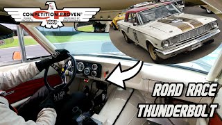 Onboard 1964 Ford Fairlane 500 Road Race Thunderbolt | Holman Moody