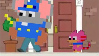 Mappy Falls Down Some Stairs