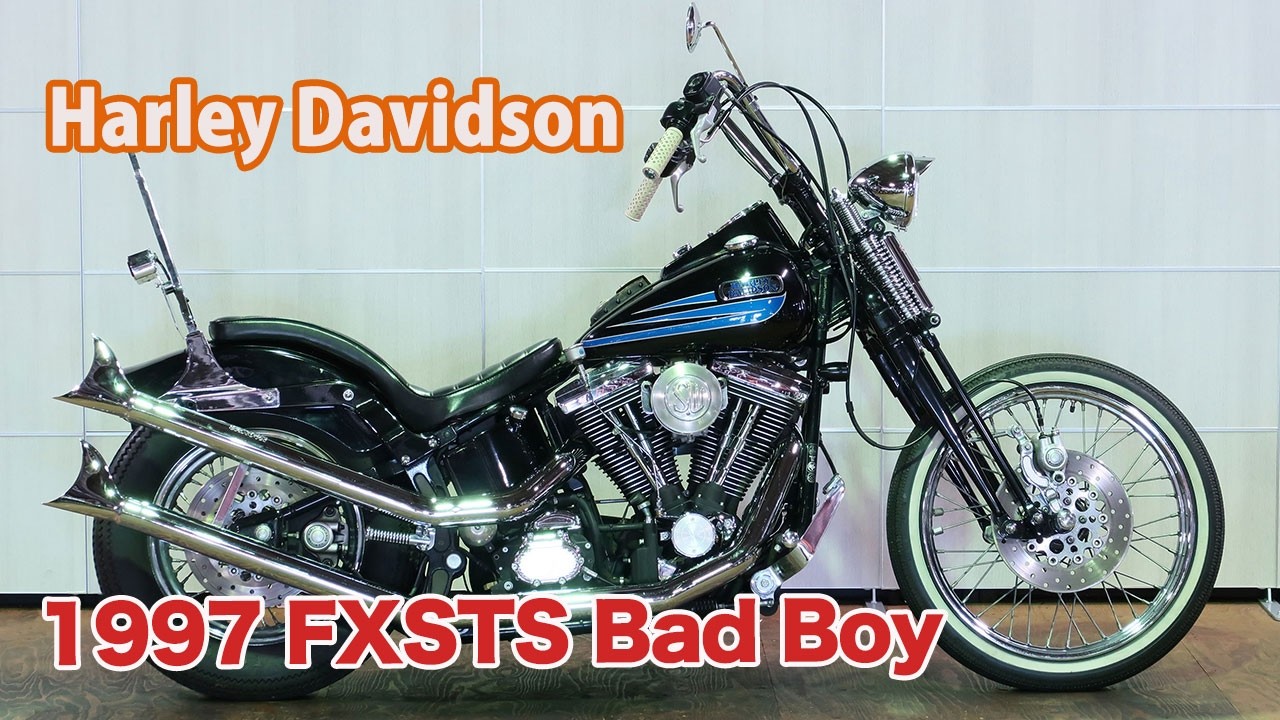 ID2718 Harley Davidson 1997 FXSTS BAT BOY - YouTube