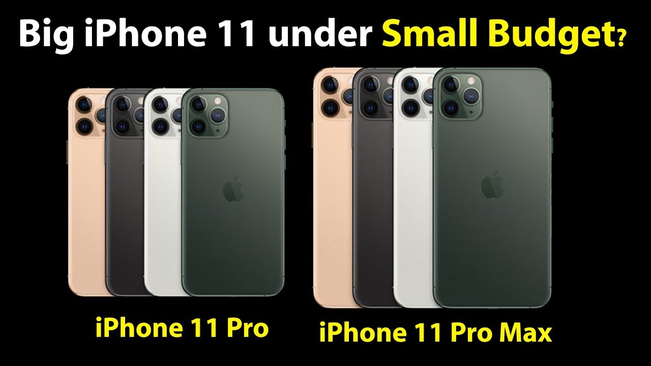 Iphone 11 Pro vs 11 Pro Max