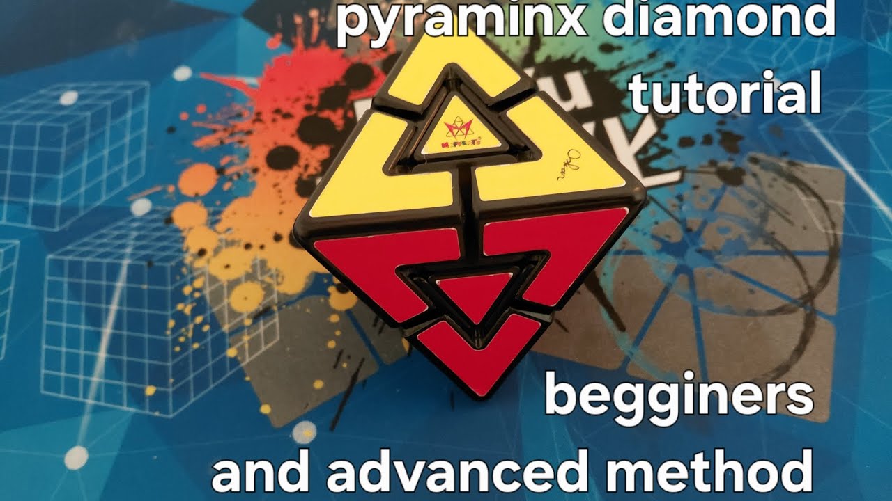 How to solve the pyraminx diamond Begginers and advanced method