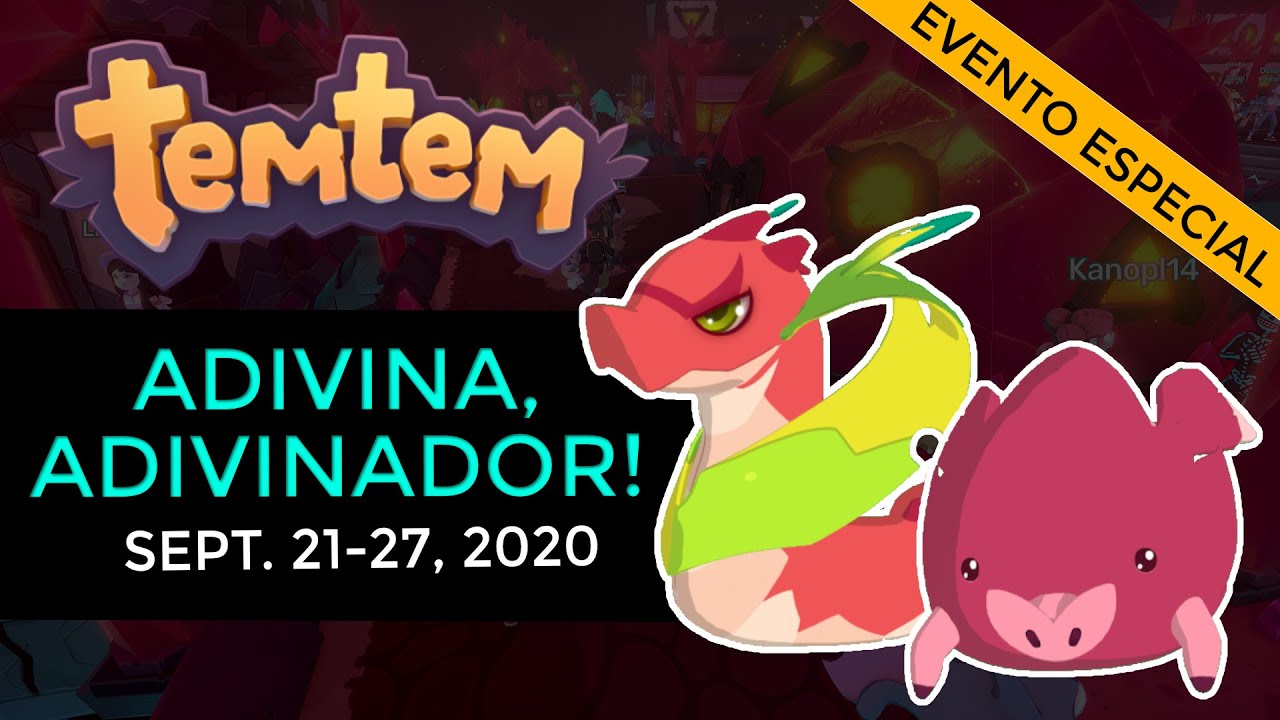 TEMTEM: ADIVINA, ADIVINADOR! ❓❓❓ | Evento Temtem  | Comunidad temtem | Club temtem 🎭 👍