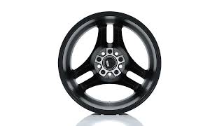 Motegi Racing MR161 Kojin Matte Black Wheel Spin