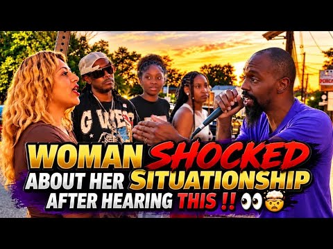 WOMAN SHOCKED ABOUT HER SITUATIONSHIP AFTER HEARING THIS‼️👀🤯 #VIRAL #TRENDING #REACTION