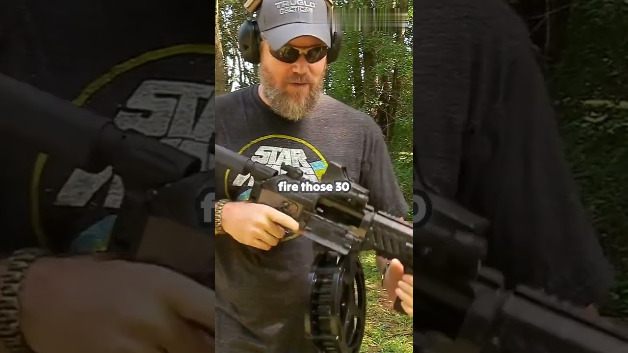 Epic Drum Magazine Shooting Challenge! | 