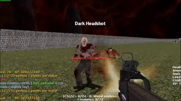 Counter Strike Source Gameplay #2 Zombie Riot 1/25 Days.