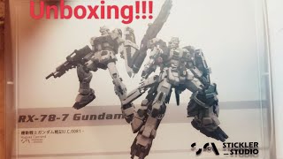 Stickler Studios 1 100 FA 7th Gundam Unboxing