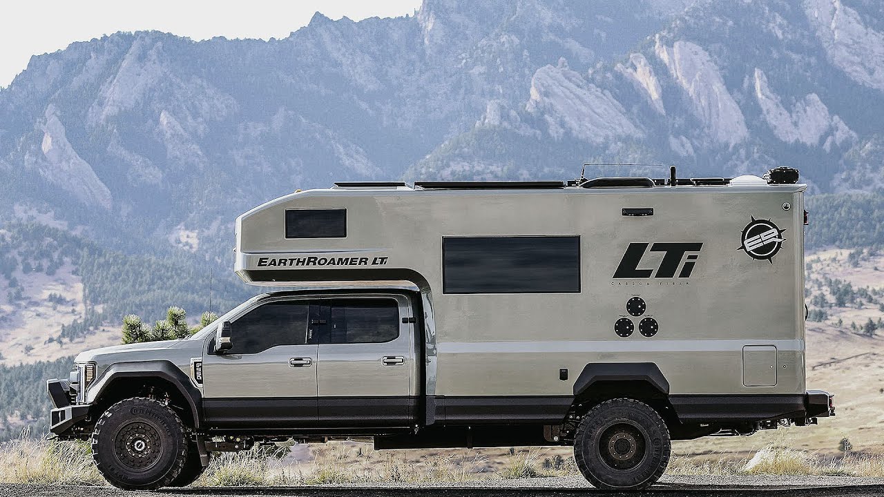 Earthroamer LTi expedition vehicle - Off-road - YouTube