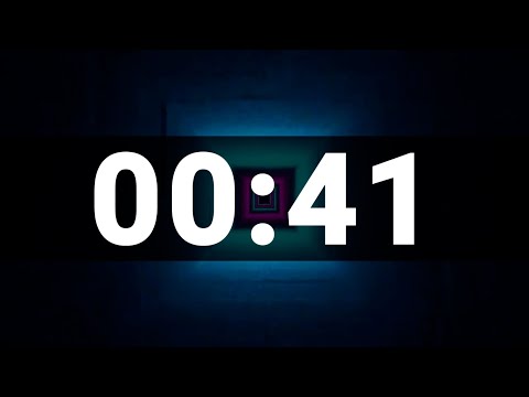 41 Second Timer with Cool Upbeat Music for Kids, Chill Instrumental Countdown