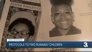News 3 Investigates | Disparities in runaway children investigations and protocols