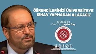 Öğrencilerimizi Üniversiteye Sınav Yapmadan Alacağız