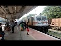 17230 Hyderabad Trivandrum Sabari Express arrives and departs Changanasseri