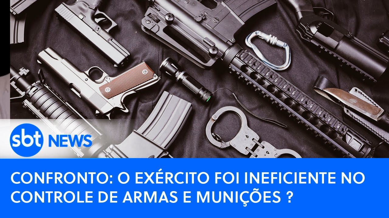 🔴 PODER EXPRESSO | Confronto: o Exército foi ineficiente no controle de armas e munições ?