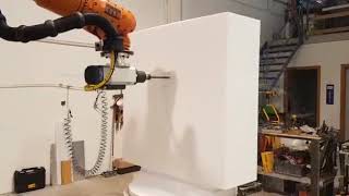 Robotic machining - Kuka CNC milling robot