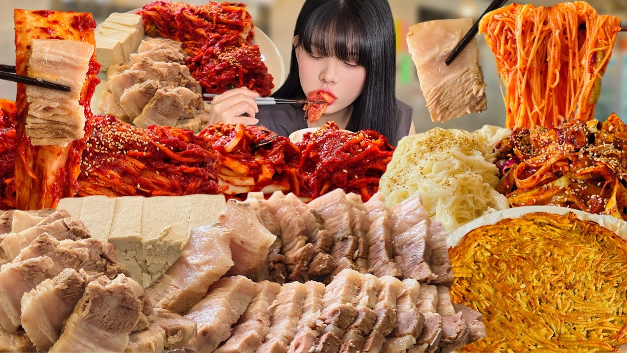 Завернул в кимчи — игра окончена! 🔥 Взрывной мукбанг с боссам! Korean eating show mukbang