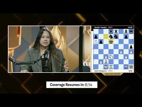 Kasparov and Topalov: Epic Rapid Chess Warfare♟️🤯| #KasparovTopalov