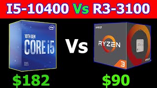 I5-10400F (NEW) VS Ryzen 3-3100 (NEW)   ||   16 Games Benchmark.