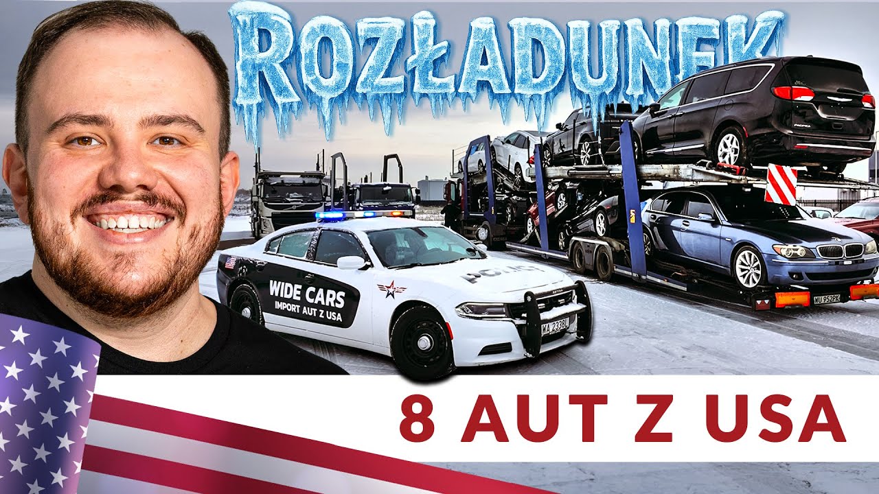 NOWA Dostawa aut z USA! BMW, Range Rover, Mustang, Volvo