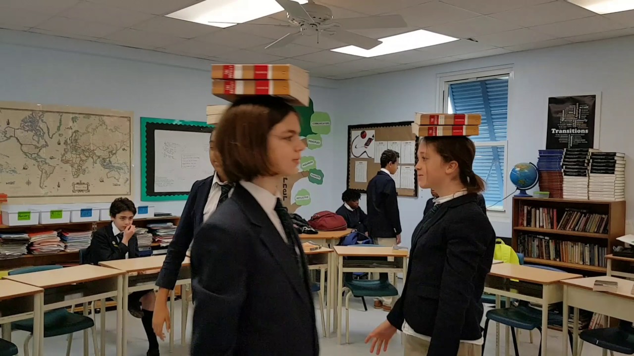 Books on head YouTube